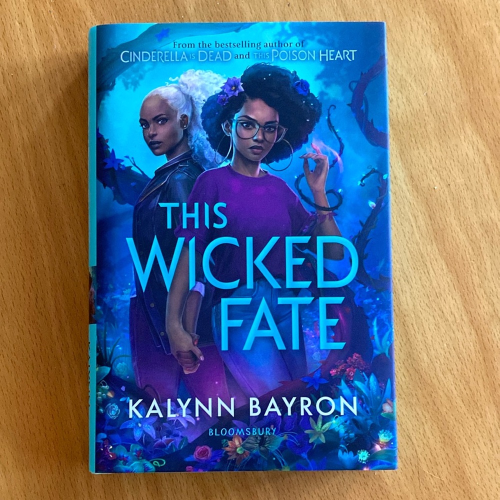 Kalynn Bayron's This Wicked Fate - Blue Hardcover